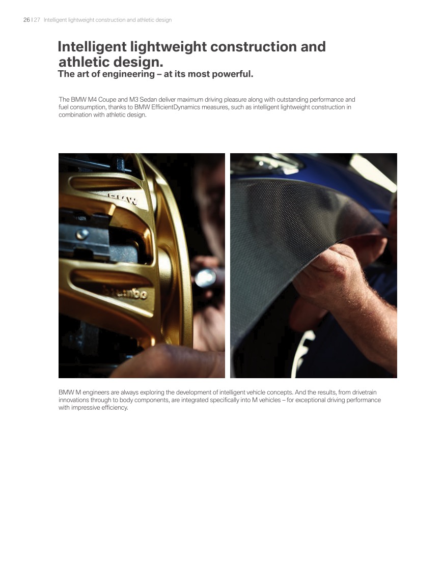 2015 BMW M3 Brochure Page 24